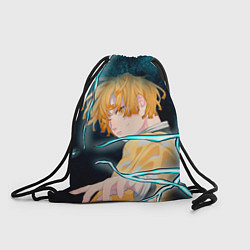 Рюкзак-мешок Зеницу Агацума из Клинка рассекающего демонов, цвет: 3D-принт