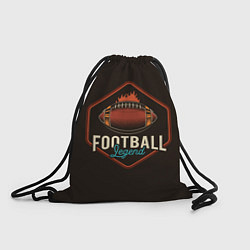 Рюкзак-мешок Легенда футбола, цвет: 3D-принт