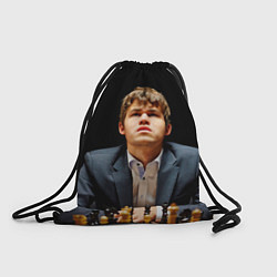 Рюкзак-мешок Магнус Карлсен думает, цвет: 3D-принт