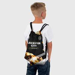 Рюкзак-мешок Leicester City legendary sport fire, цвет: 3D-принт — фото 2