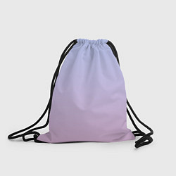 Рюкзак-мешок Градиент лавандовый, цвет: 3D-принт