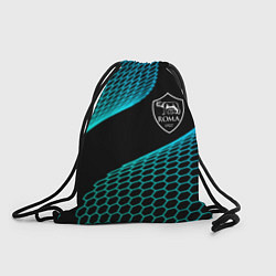 Рюкзак-мешок Roma football net, цвет: 3D-принт