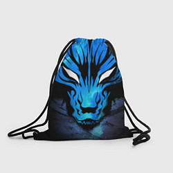 Рюкзак-мешок Genshin Impact - Волк Севера, цвет: 3D-принт