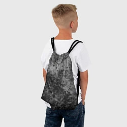 Рюкзак-мешок Абстракция - серый пунш, цвет: 3D-принт — фото 2