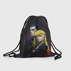 Рюкзак-мешок Ведьма и зверь - Маг и путеводитель, цвет: 3D-принт
