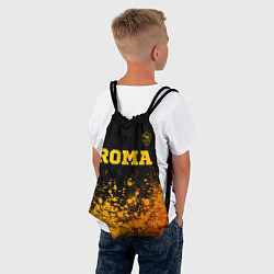 Рюкзак-мешок Roma - gold gradient посередине, цвет: 3D-принт — фото 2