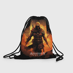 Рюкзак-мешок Assassins creed пустыня на фоне, цвет: 3D-принт