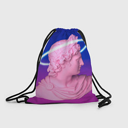 Рюкзак-мешок Vaporwave neon, цвет: 3D-принт