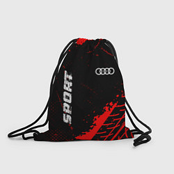 Рюкзак-мешок Audi red sport tires, цвет: 3D-принт