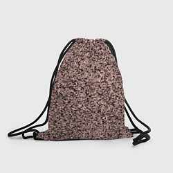 Рюкзак-мешок Бледно-розовый с чёрными пятнами текстура, цвет: 3D-принт