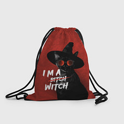 Рюкзак-мешок I am witch, цвет: 3D-принт