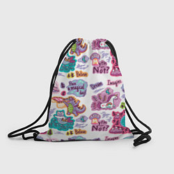 Рюкзак-мешок Have a magical day color, цвет: 3D-принт