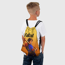 Рюкзак-мешок Люси - Фаллаут, цвет: 3D-принт — фото 2
