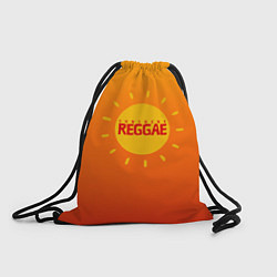 Рюкзак-мешок Orange sunshine reggae, цвет: 3D-принт