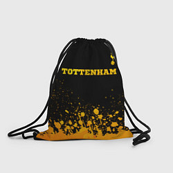 Рюкзак-мешок Tottenham - gold gradient посередине, цвет: 3D-принт