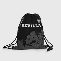 Рюкзак-мешок Sevilla sport на темном фоне посередине, цвет: 3D-принт