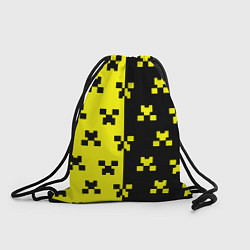 Рюкзак-мешок Minecraft logo brend online, цвет: 3D-принт