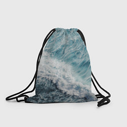 Мешок для обуви Морская бирюзовая волна