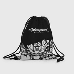 Рюкзак-мешок Cyberpunk steel samurai, цвет: 3D-принт