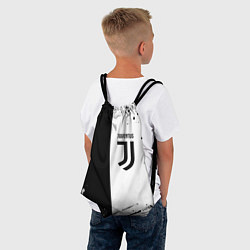 Рюкзак-мешок Juventus краски текстура спорт, цвет: 3D-принт — фото 2