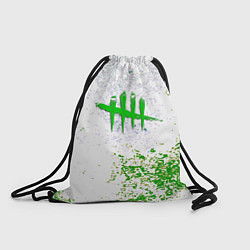 Рюкзак-мешок Dead by daylight краски, цвет: 3D-принт