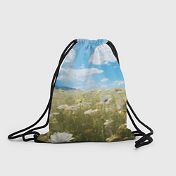 Рюкзак-мешок Ромашковое поле, цвет: 3D-принт