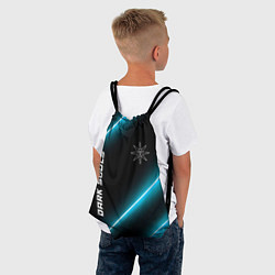 Рюкзак-мешок Dark Souls неоновые лампы, цвет: 3D-принт — фото 2