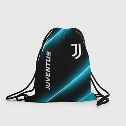 Рюкзак-мешок Juventus неоновые лампы, цвет: 3D-принт