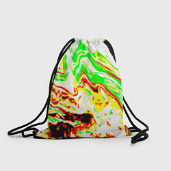 Рюкзак-мешок Кислотные краски, цвет: 3D-принт