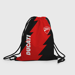Рюкзак-мешок Ducati - logo, цвет: 3D-принт