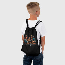 Рюкзак-мешок Пираты Рома и Эля, цвет: 3D-принт — фото 2