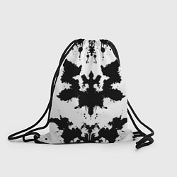Рюкзак-мешок Психоделический тест Роршаха, цвет: 3D-принт