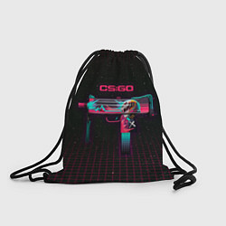Рюкзак-мешок MAC-10 Neon Rider - CS:GO, цвет: 3D-принт