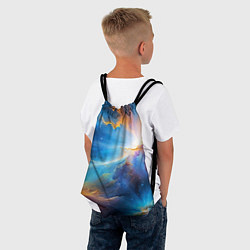 Рюкзак-мешок Космический пейзаж - галактики, цвет: 3D-принт — фото 2