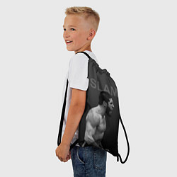 Рюкзак-мешок Ислам Махачев - ММА, цвет: 3D-принт — фото 2