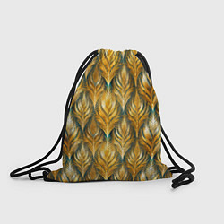 Рюкзак-мешок Золото осени травинки, цвет: 3D-принт