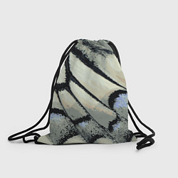 Рюкзак-мешок Абстракция - крыло бабочки, цвет: 3D-принт