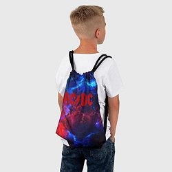 Рюкзак-мешок AC DC space, цвет: 3D-принт — фото 2