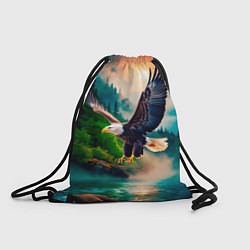 Рюкзак-мешок Полет орла, цвет: 3D-принт