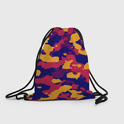 Рюкзак-мешок Камуфляж армейский, цвет: 3D-принт