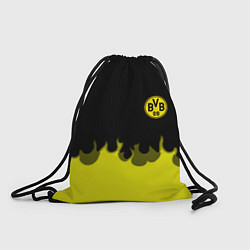 Рюкзак-мешок Borussia fire fc, цвет: 3D-принт