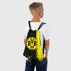 Рюкзак-мешок Borussia fc краски, цвет: 3D-принт — фото 2