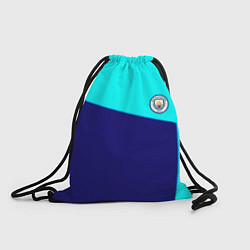 Рюкзак-мешок Манчестер сити геометрия спорт, цвет: 3D-принт