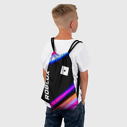 Рюкзак-мешок Roblox speed game lights, цвет: 3D-принт — фото 2