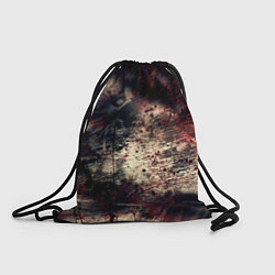 Мешок для обуви Мокрая бумага ретро гранж текстура грязная