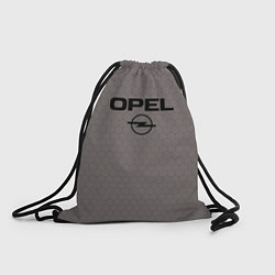Рюкзак-мешок Opel мозаика серо-коричневый, цвет: 3D-принт
