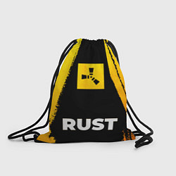 Рюкзак-мешок Rust - gold gradient по-центру, цвет: 3D-принт