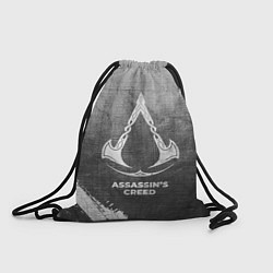 Рюкзак-мешок Assassins Creed - grey gradient, цвет: 3D-принт