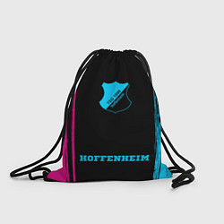 Рюкзак-мешок Hoffenheim - neon gradient по-центру, цвет: 3D-принт