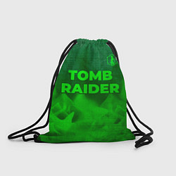 Мешок для обуви Tomb Raider - green gradient посередине